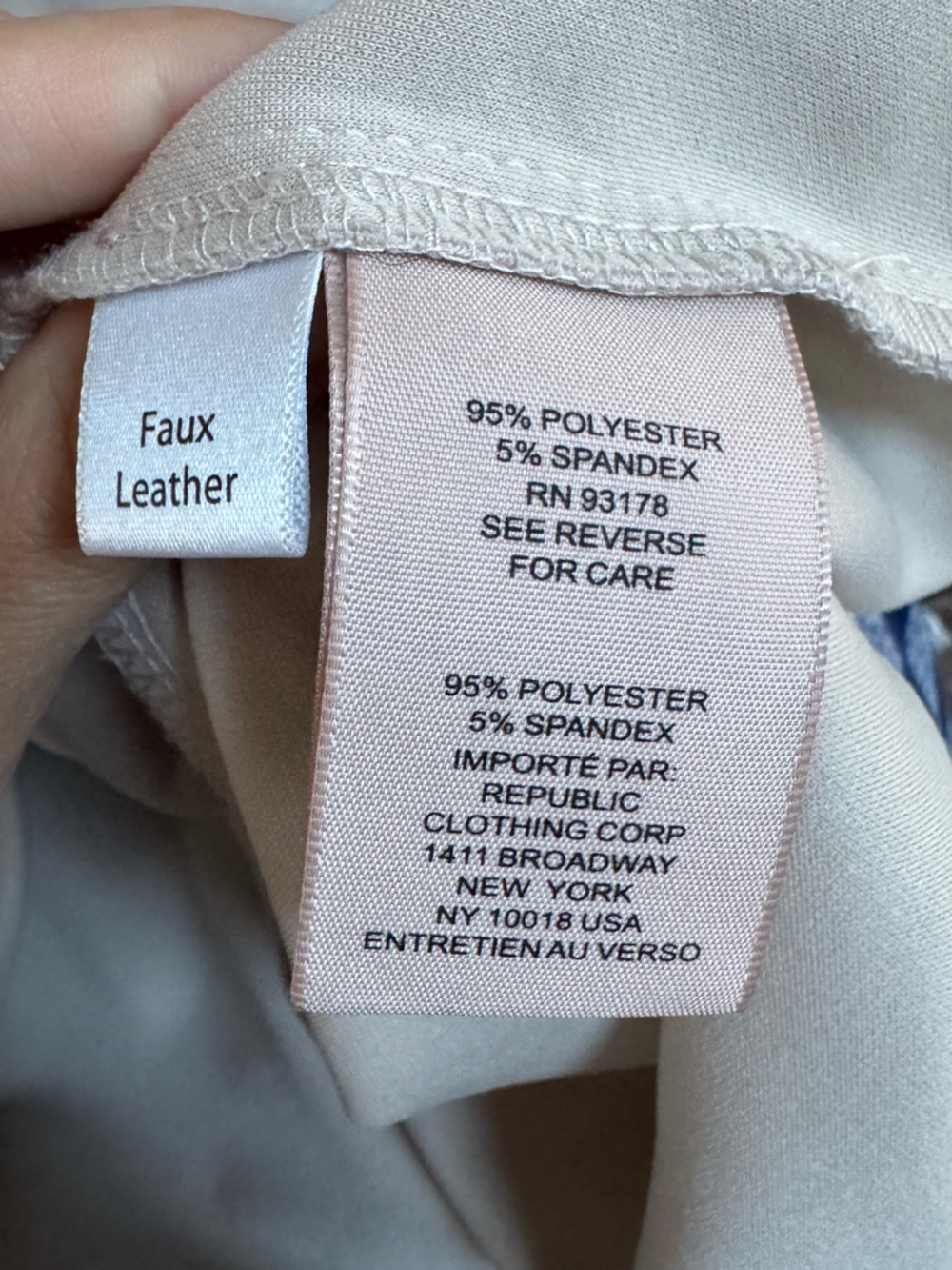 Philosophy Light Beige Button-Front Jacket - Picture 5 of 7